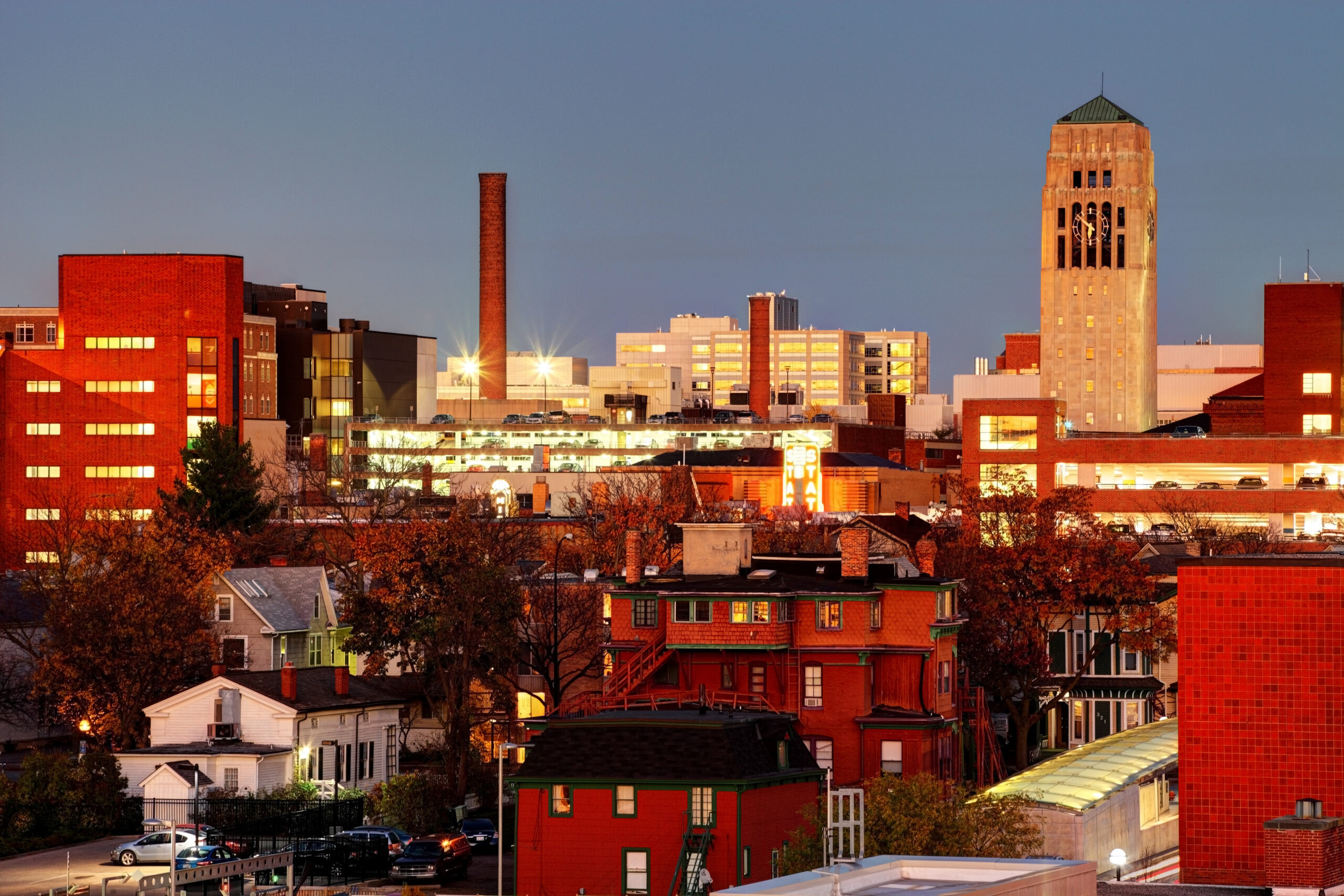 Ann Arbor, Michigan skyline